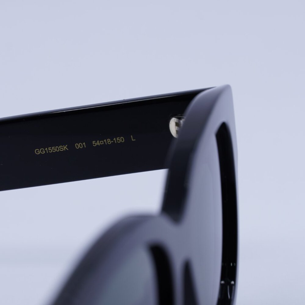 🕶️ New Gucci GG1550SK 001 Sunglasses - Black Frame, Grey Lenses - Picture 7 of 9